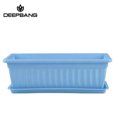 China Deepbang CLASSIC Most Trustworthy Manufacturer Top Standard Wholesale 1300G pp Material Blue Plastic Pot Large For Garden for sale