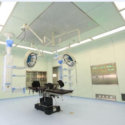 China Hospital CE ISO Certificate PVC Film Modular Sandwich Panel Operating Theater for sale