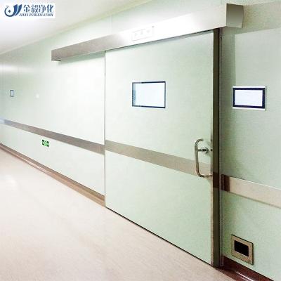 China Modern Medical Airtight Door Customized Hospital Insulation Fire Single / Double Swing Sliding Door for sale