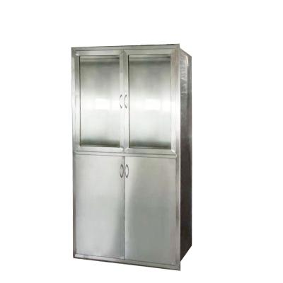 China Rustproof Stainless Steel Medical Equipment Cabinet For Hospital Operating Room for sale