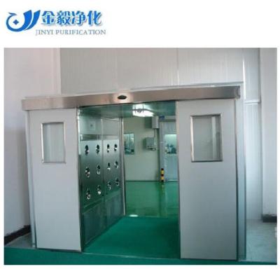 China Good quality automatic sliding door air shower system, personal air shower clean room for sale