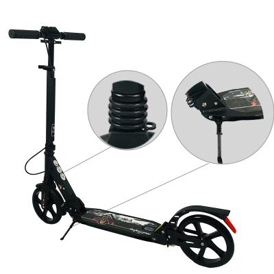 China Youth Fast Speed ​​Folding 2 Wheel 100kg Load Big Wheel Kick Urban Commuter Scooter For Adult Kids Teenagers for sale