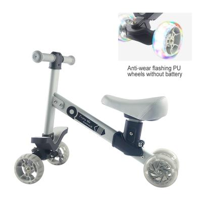 China Aluminum Alloy Safety Fun Play 3 In 1 Kids Tricycles 3 Wheel Toddler Bike Baby Balance Bike Best Gift For Age 1 Boys Girls -3 for sale