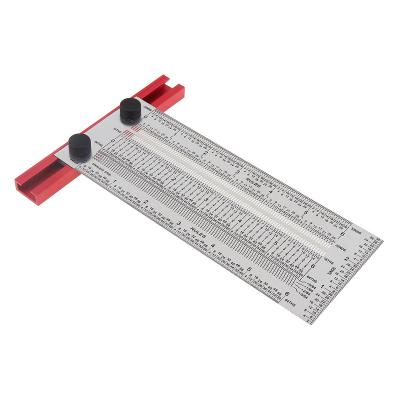 China Auto Car Repair DIY Tools 12 Inch Steel Positioning Scribe Gauge for Woodworking with Marking Pen, Pen Refill for sale