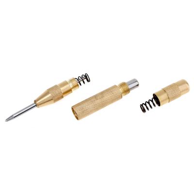 China For Metal Or Wood 5 Inch Brass Spring Spring Center Punch Automatic Center Punch For Metal Or Wood With Adjustable Tension for sale