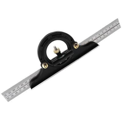 China 12 Inch 300mm Combo Set Square Ruler And Protractor Adjustable Sliding Level Gauge Set BAYD175 for sale