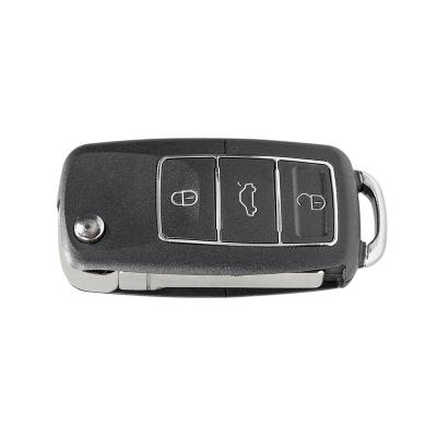 China 3 Button Flip Folding Remote Replacement Key Case Car Key Fit For V-olkswagen/VW/J-etta/Golf/P-assat/Beetle/SK BAYD221 for sale