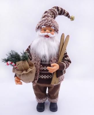 China 2022 60cm Artificial Wool Santa Claus Figurine Gift Christmas Elves Dolls Ornaments Christmas Decoration YH22-50149 for sale