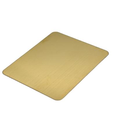 China Industry 4mm Thick 2B And Gold Color Finished Stainless Steel Plate 304 Sheet for sale