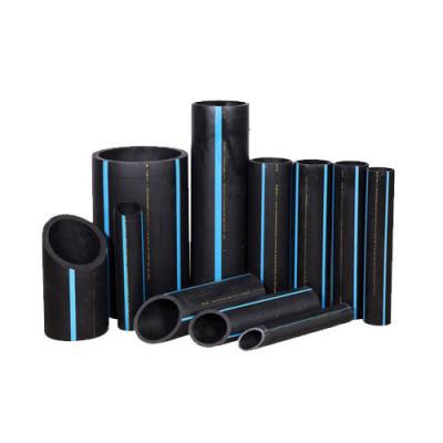 China Corrosion Resistant Black HDPE Underground Flexible Plastic Water Supply Roll Pipe for sale