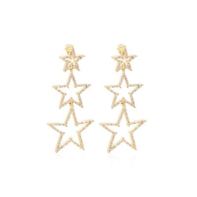 China New Star Design TRENDY Stud Earrings Cute Earrings For Women for sale