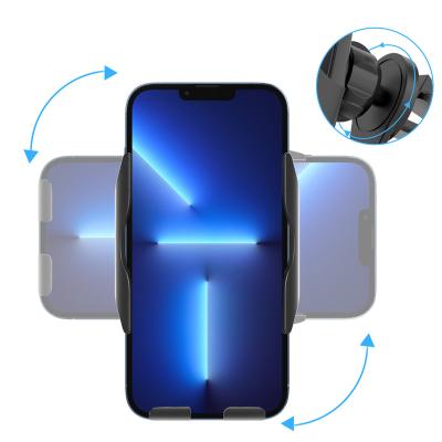 China Durable WLC003 2022 Car Wireless Charger For Cell Phone Holder Stand Car Air Vent Mount Holder for sale