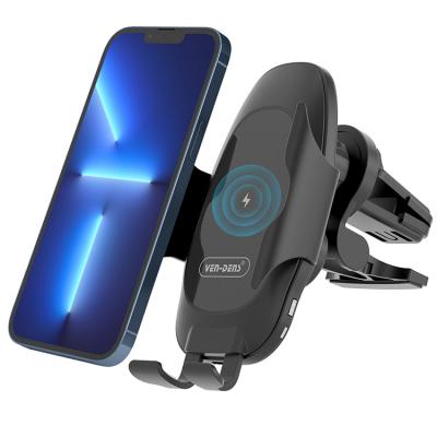 China Durable Made In China Convenient Auto Car LED Clip Holder Smart Car Wireless Charger for sale