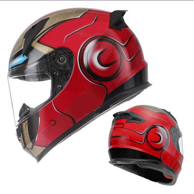 China Mountaineering/Outdoor Cycling/Running and other outdoor sports 2022 New Anti Fog Breathable Summer With Ear Grooves Motorcycle Full Helmet For Men for sale