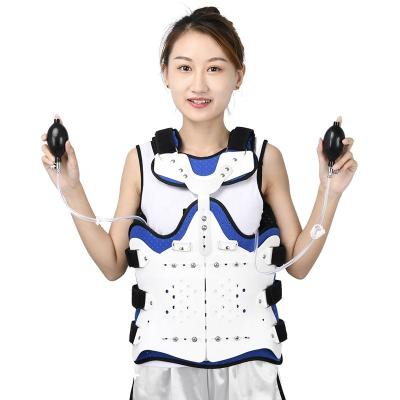 China Adjustable Double Airbag Medical Adjustable Orthopedic Thoracolumbar Brace Rehabilitation Breathable Intensified Fixed Support for sale