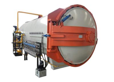 Chine Autoclave composite à haute pression pour fibres de carbone/fibres de verre de diamètre 600-5000 mm à vendre