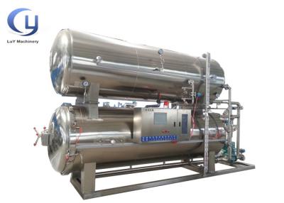 China Máquina automática del esterilizador de la comida de la presión, esterilizador industrial de la botella en venta