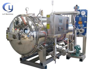 China Fase da alta temperatura 3 50Hz de la transformación de los alimentos de la autoclave de la máquina del esterilizador de la comida en venta