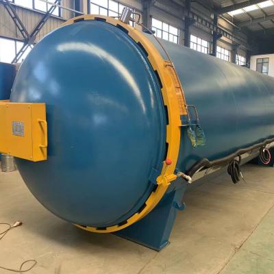 China Release Pressure Inside The Tank Mine Roller Vulcanization Tank Rubber Athletics Track Vulcanization Autoclave for sale