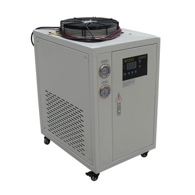 China Cooling 5kw 10kw 15kw Liquid Industrial Chiller Water Cycle Air Cooled Type Bottom Cool Machine en venta