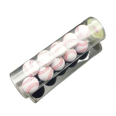 China Recyclable Golf Ball Food Grade Plastic Packaging Tube Box for sale