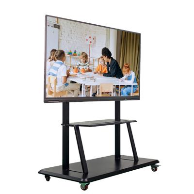 China 65Inch LCD Panel Indoor Custom School Smart Portable Board Teacher Interactive Whiteboard Digital Flat Panel For Classroom for sale