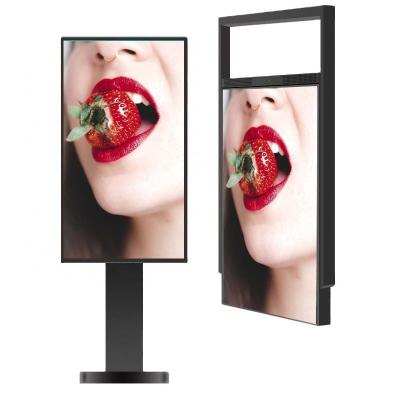 China ODM 55inch 2500nits Digital Signage High Brightness Advertising Window Shop Window Video Monitor Window LCD Display for sale