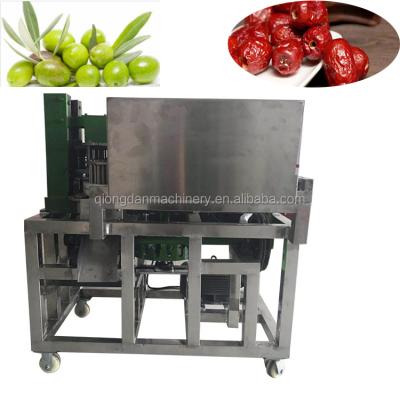 China Hotels Iraqi Date Apricot Plum Hawthorn Olive Pitting Machine Jujube Slicer Denuclear Machine for sale