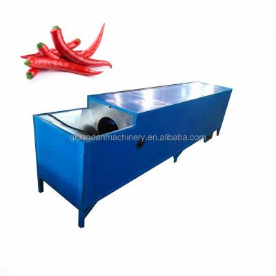 China Pepper Stem Removing Machine Red Stem Chili Stem Cutter Machine Chilli Dry Fresh Cutter Pepper Stem Cutter for sale