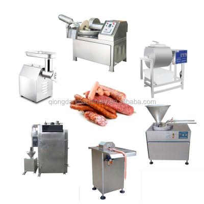 China Sausage / Salami / Ham Production Machinery Sausage Stuffer 300-500kg/h Sausage Processing Line 300-500kg/h for sale