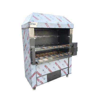 China Euro Size Grill Machine Stainless Steel Grill Charcoal Grill Machine Adjustable Brazilian European Grill Grill for sale