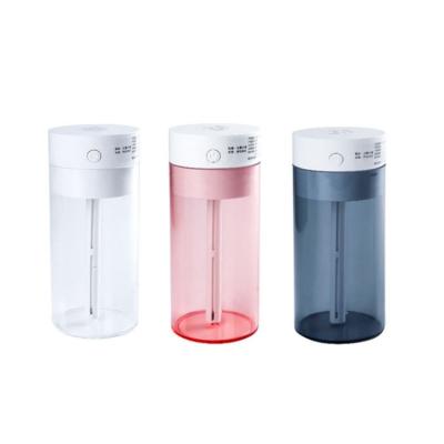 China Ultrasonic Handheld Commercial Vehicle Air Travel Ultrasonic Humidifier Spray Night-Light Motion Sensor Car Cool Humidifier for sale