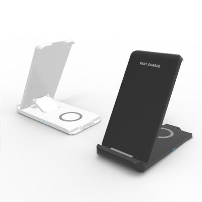 China Folding Wireless Charger 2 IN 1 Fast Charging Factory Direct 2 IN 1 Wireless Charging Dock Times PD20W Fast Wireless Phone Charger Charger For Mobile Phone for sale