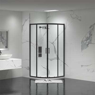 China Modern Accessories Corner Cabin Tempered Glass Bathroom Shower Room for sale