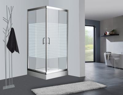 China Modern Corner Shower Cabinet Tempered Glass Sliding Shower Enclosure Shower Room for sale