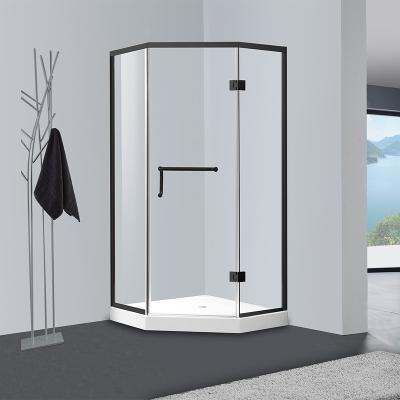 China Modern Hinge Shower Door Corner Shower Enclosure Shower Cabinet for sale