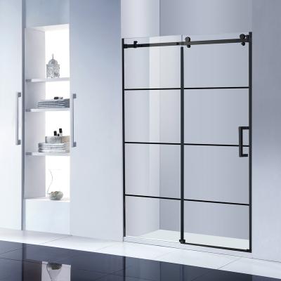 China A Modern Fixed Sliding Shower Enclosure 8/10MM Tempered Glass Shower Room Frameless Shower Enclosure for sale