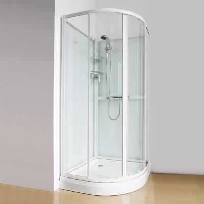 China Contemporary Tunisia Price Bathroom Fashion Tunisia Outdoor Plastic Shower Enclosure for sale