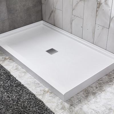 China Modern Bath Standing Shower Tray Good Heat Insulation Range Inches Free Standing Design Shower Pans for sale