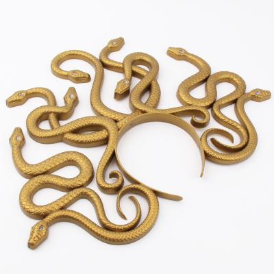 China Acrylic Snake Chain Jellyfish Hair Band Halloween Festival Party Plastic Snake Hair Band for sale