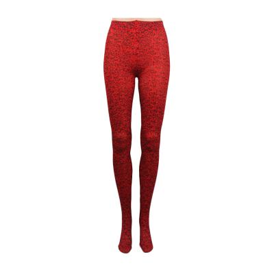 China Lady Sexy Tights Jumpsuits Women's Leopard Fashion Tights Polyester Breathable Tube Gaiters for sale