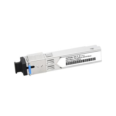 China FTTH FTTB FTTX Network 2.5G 20KM SFP Optical SFP Transceiver Module For GPON OLT PON Port for sale