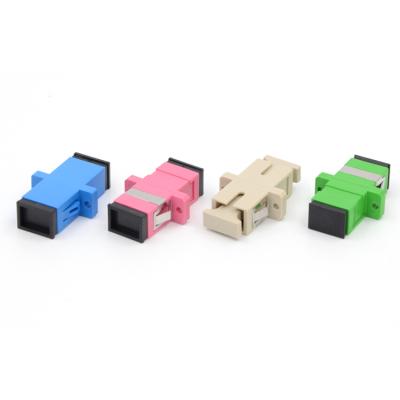 China Supplier Professional Fiber Optic Coupler Adapter SC PC Fiber Optic Connector XS-OC02 for sale