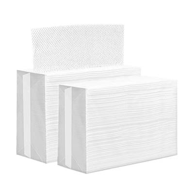 China Recycled Biodegradable Pulp Paper Towel Recycle White Color Towel/N- Multifold Paper Towel for sale