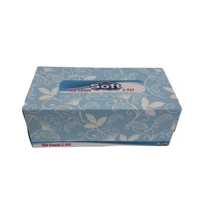 China Cheap Customized Facial Tissue Tissue Paper Box Tissue 2ply Facial Tissue Paper for sale