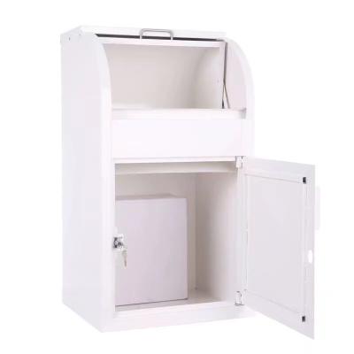 China Modern Wall Mounted Drop Box Parcel Box Metal Mailbox Outdoor Parcel Delivery Box for sale