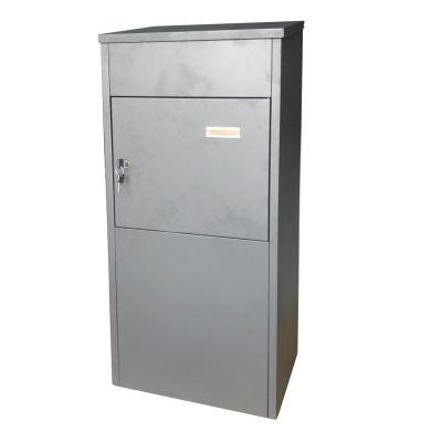 China Durable Galvanized Steel Delivery Parcel Box Large Safe Parcel Box Safe Drop Box For Package for sale