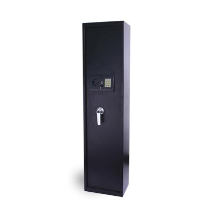 China Proof Steel Gun Safe Firearm Gun Powder Coating Safe Box With Key Metal Gun Storage Cabinet Rifle Safe for sale