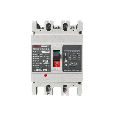 China Ruizhi Electrical Manufacturer Directly Sells AC Circuit Breaker RZM1-250A 3 pole-4 pole molded case air circuit breaker 35KA for sale