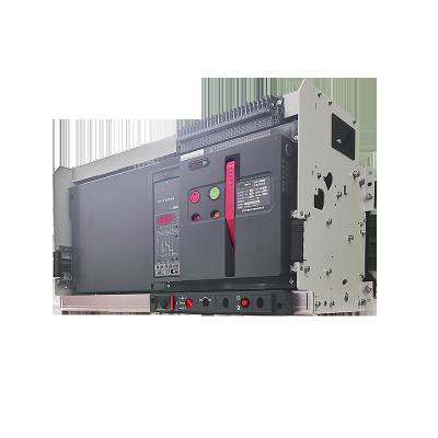 China Drawer Type Electrified Field Power Body Electric Breaker Rated Current 6300A 3P for sale